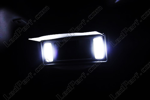 LED sminkspeglar solskydd Peugeot 407