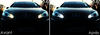 LED-lampa parkeringsljus xenon vit Peugeot 407