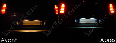 LED-lampa skyltbelysning Peugeot 5008