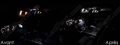 LED sminkspeglar solskydd Peugeot 508