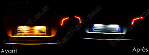LED-lampa skyltbelysning Peugeot 508