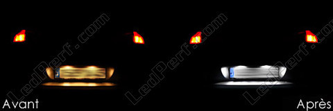 LED-lampa skyltbelysning Peugeot 607