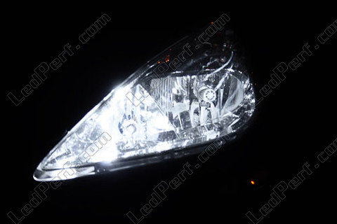 LED-lampa parkeringsljus xenon vit Peugeot 607