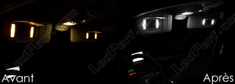 LED sminkspeglar solskydd Peugeot 807