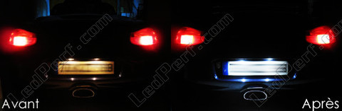 LED-lampa skyltbelysning Porsche Boxster (986)
