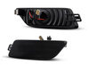 Sidovy av dynamiska LED-sidoblinkers för Porsche Macan - Rökfärgad svart version