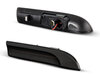Sidovy av dynamiska LED-sidoblinkers för Porsche Panamera - Rökfärgad svart version