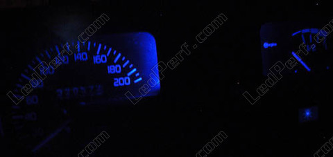 LED-lampa mätare blå Renault Clio 1