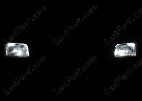 LED-lampa parkeringsljus xenon vit Renault Clio 1