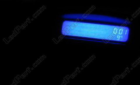 LED display blå Clio 2 fas 3