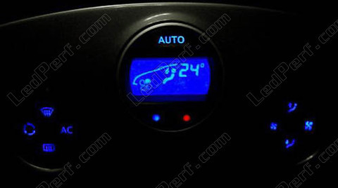 LED automatisk luftkonditionering blå led Renault Clio 3