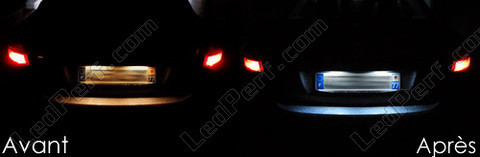 LED-lampa skyltbelysning Renault Fluence