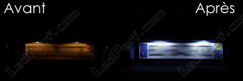 LED-lampa skyltbelysning Renault Laguna 3
