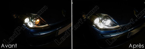 LED-lampa parkeringsljus xenon vit Renault Laguna 3