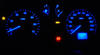 LED-lampa mätare blå Renault Megane 1 phase 2