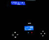LED konsol central vit och blå - Klimat och display Renault Megane 2