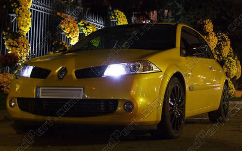 LED parkeringsljus xenon vit Renault Megane 2 R26