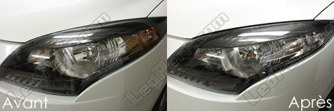 LED-lampa kromade blinkers Renault Megane 3