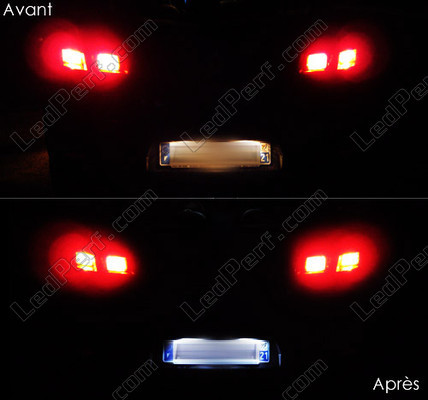 LED-lampa skyltbelysning Renault Megane 3