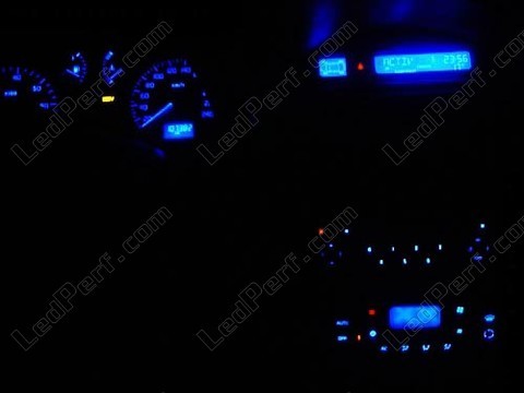 LED instrumentbräda blå Renault Scenic 1 fas 2