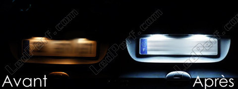 LED-lampa skyltbelysning Renault Scenic 1