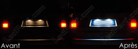 LED skyltbelysning Seat Alhambra 7MS 2001-2010