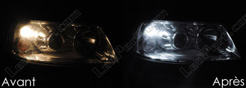 LED parkeringsljus xenon vit Seat Alhambra 7MS 2001-2010