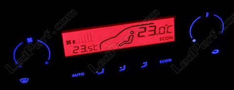 LED Climatronic auto blå Seat Ibiza 6L
