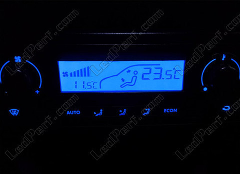 LED-lampa automatisk luftkonditionering blå Seat Ibiza 6L