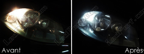 LED parkeringsljus xenon vit Seat Ibiza 2002 2007 6l