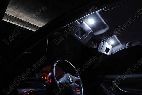 LED sminkspeglar solskydd Seat Leon 1 (1M)