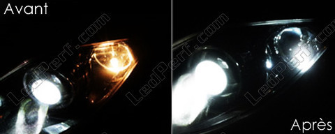 LED-lampa parkeringsljus xenon vit Seat Leon 2 1P Altea