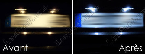 LED-lampa skyltbelysning Skoda Fabia 1