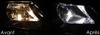 LED-lampa parkeringsljus xenon vit Skoda Rapid