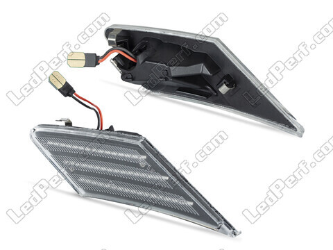 Sidovy av sekventiella LED-blinkers för Subaru BRZ - Transparent version