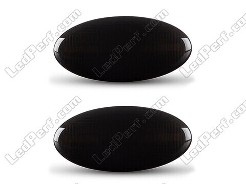 Framvy av dynamiska LED-blinkers för Subaru Impreza GD/GG - Rökfärgad svart färg