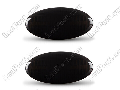 Framvy av dynamiska LED-blinkers för Subaru Impreza GE/GH/GR - Rökfärgad svart färg