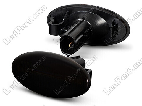 Sidovy av dynamiska LED-sidoblinkers för Subaru Impreza GE/GH/GR - Rökfärgad svart version
