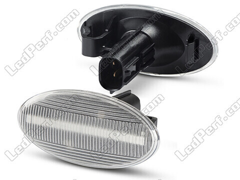 Sidovy av sekventiella LED-blinkers för Subaru Impreza GE/GH/GR - Transparent version