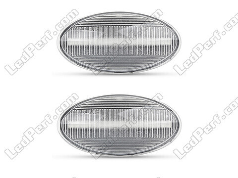 Framvy av sekventiella LED-blinkers för Suzuki Jimny - Transparent färg