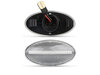 Kontakter för sekventiella LED-blinkers för Suzuki SX4 - transparent version