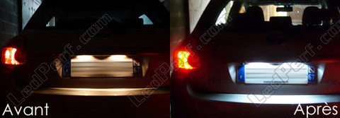 LED-lampa skyltbelysning Toyota Auris MK1