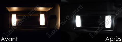 LED sminkspeglar solskydd Toyota Avensis