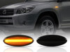 Dynamiska LED-sidoblinkers för Toyota Aygo
