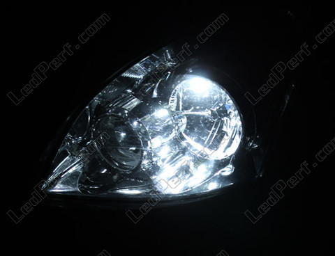 LED-lampa parkeringsljus xenon vit Toyota Corolla Verso