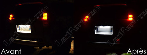 LED-lampa skyltbelysning Toyota Land cruiser KDJ 150