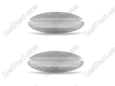 Framvy av sekventiella LED-blinkers för Toyota Rav4 MK3 - Transparent färg