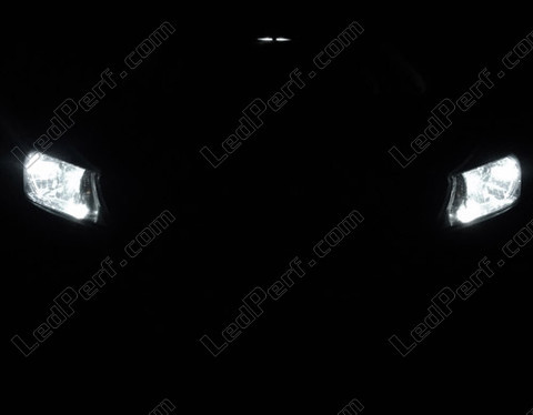 LED-lampa parkeringsljus xenon vit Toyota Yaris 3