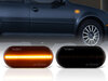 Dynamiska LED-sidoblinkers för Volkswagen Bora