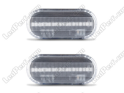 Framvy av sekventiella LED-blinkers för Volkswagen Bora - Transparent färg